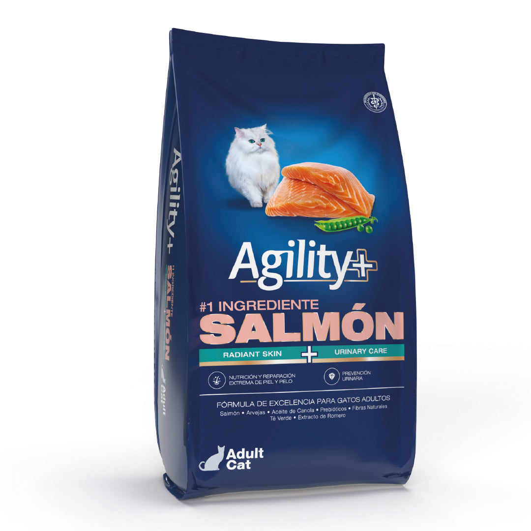 Alimento Agility+ Gato Adulto Salmón