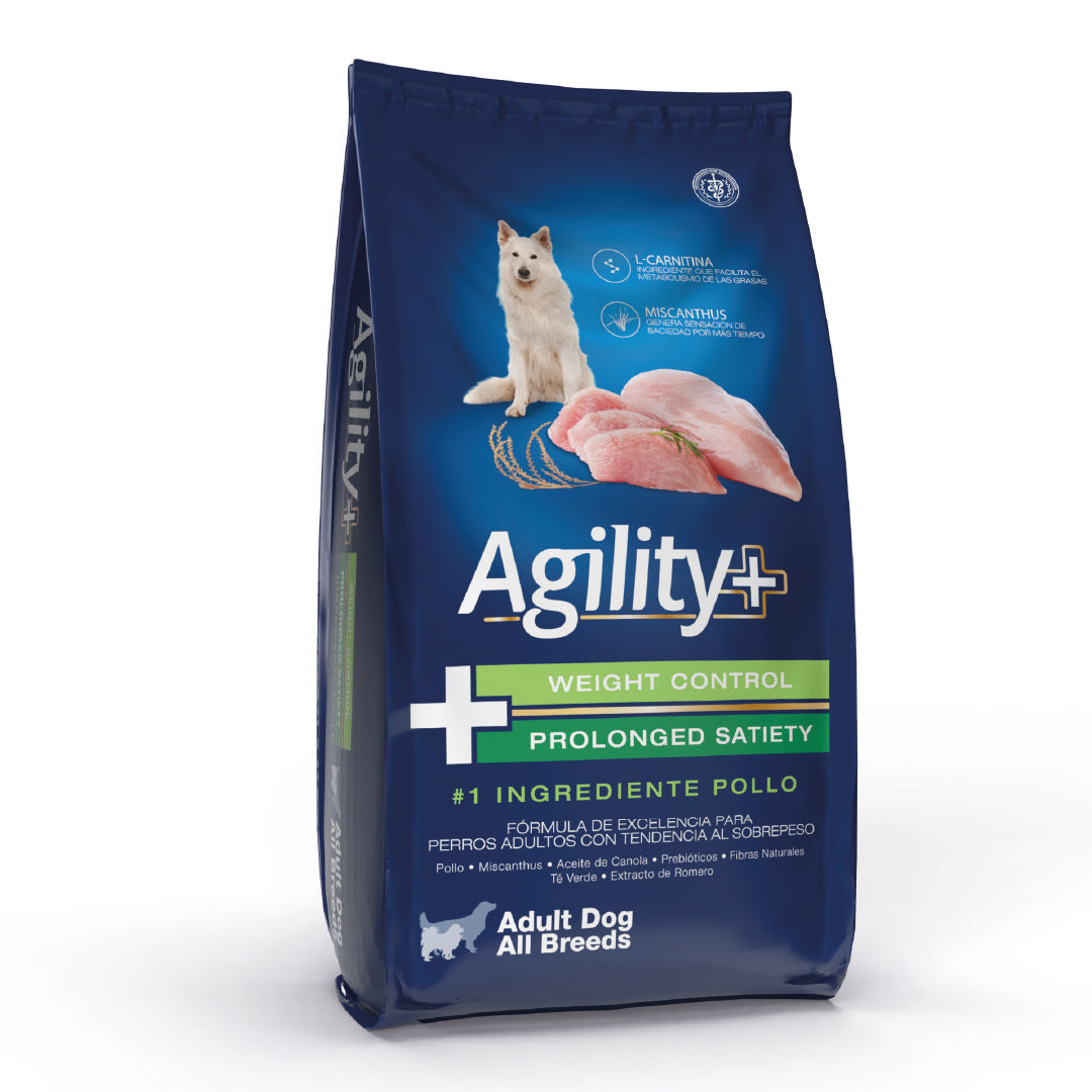 Alimento Agility+ Perro Control de Peso Pollo