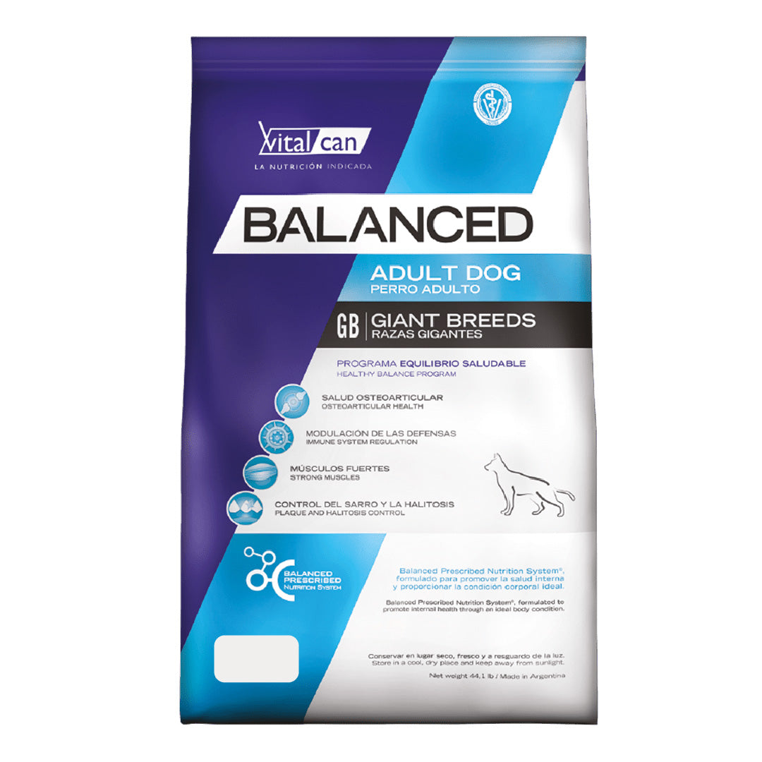Alimento Balanced Perro Adulto Gigante