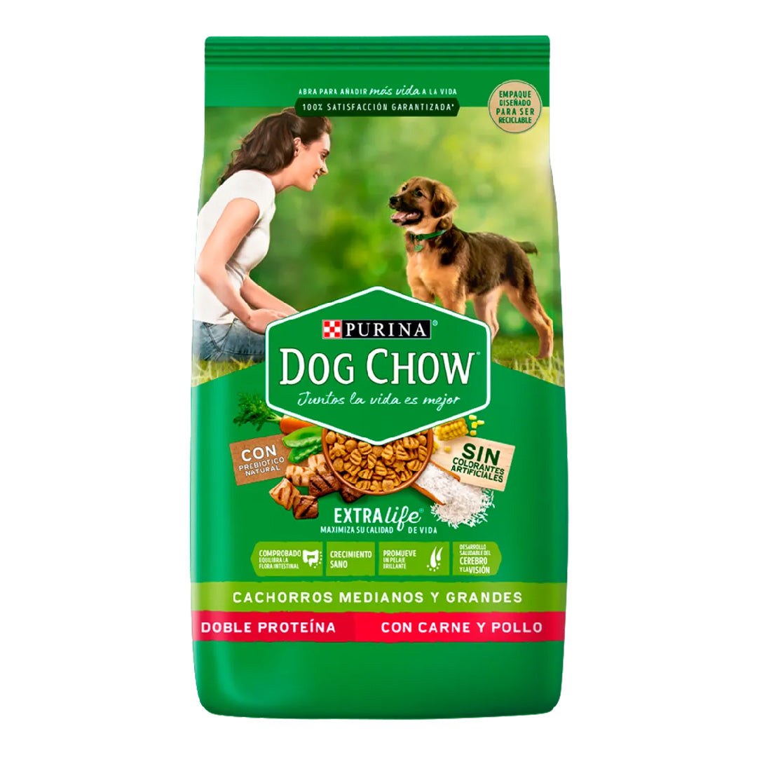 Alimento Dog Chow Perro Cachorro raza Mediana y Grande