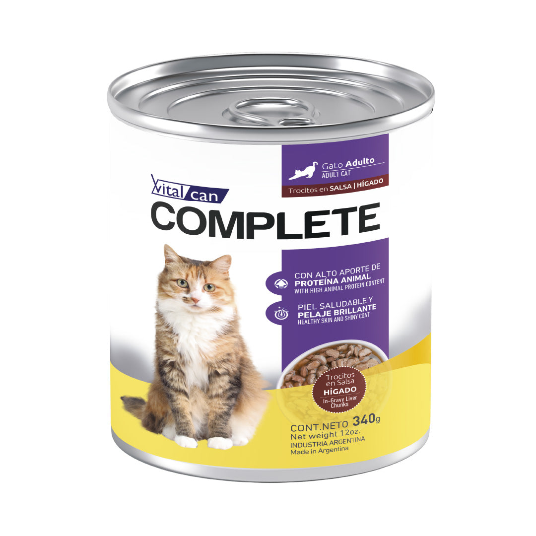 Lata Complete Gato Adulto Hígado