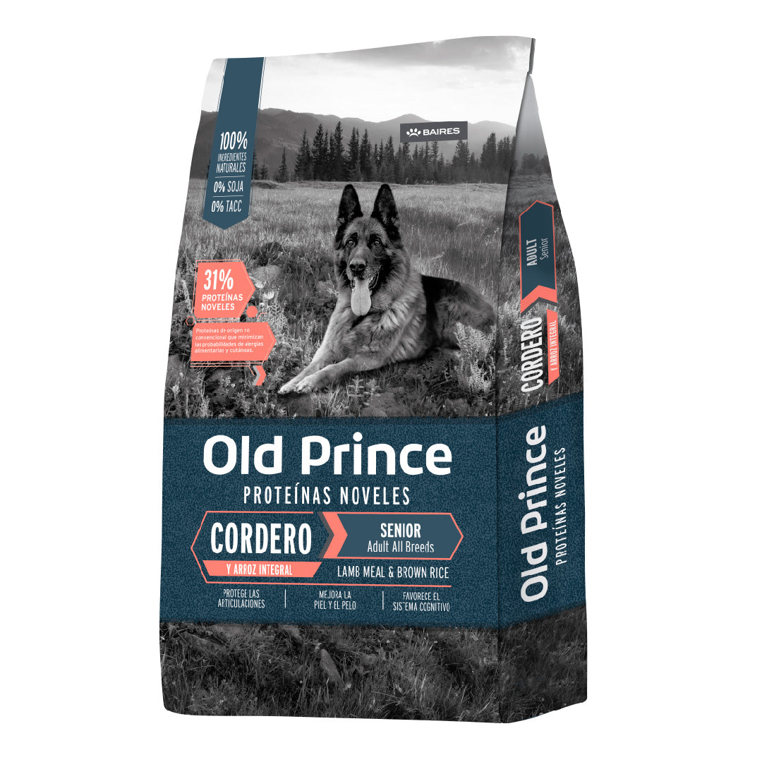 Alimento Old Prince Perro Senior Cordero y Arroz