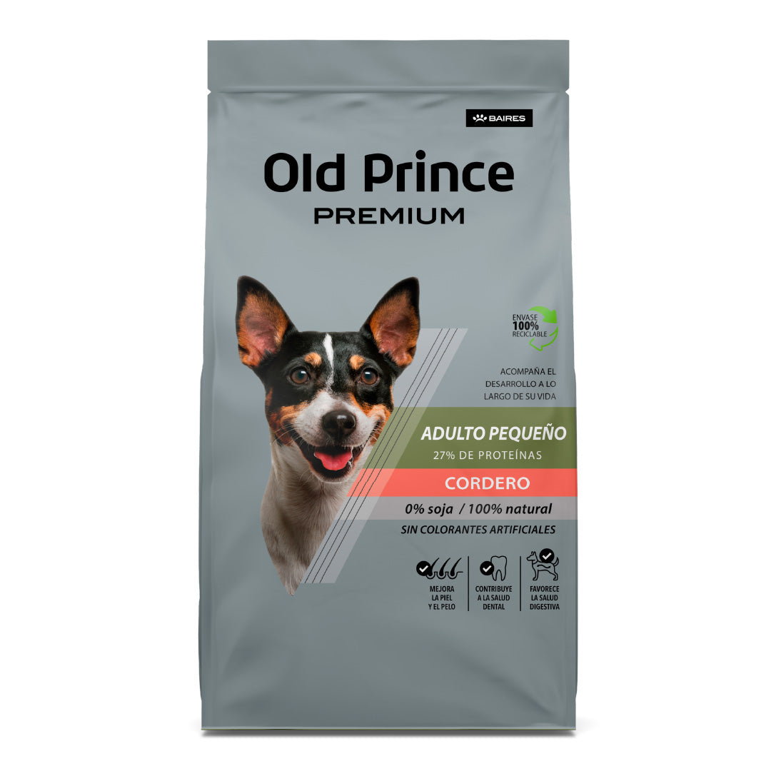 Alimento Old Prince Premium Perro Adulto Pequeño Cordero