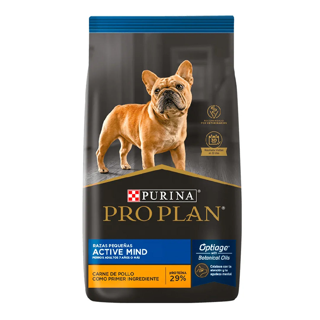 Alimento Pro Plan Perro Adulto Pequeño edad 7+ Active Mind