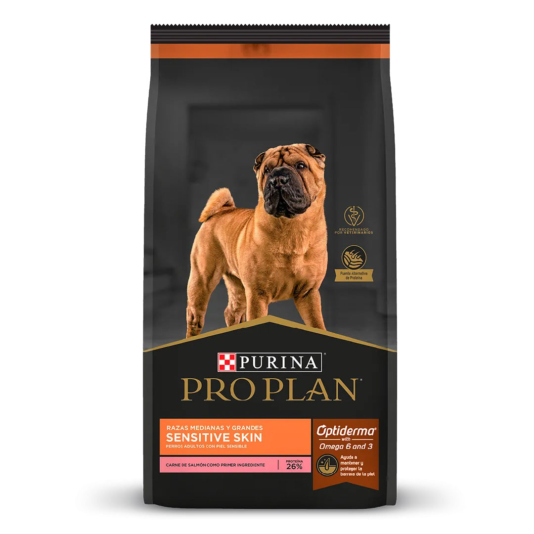 Alimento Pro Plan Perro Adulto Mediano y Grande Piel Sensible