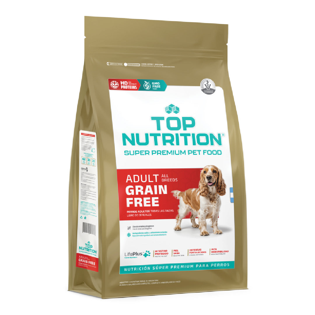 Alimento Top Nutrition Perro Adulto Grain Free