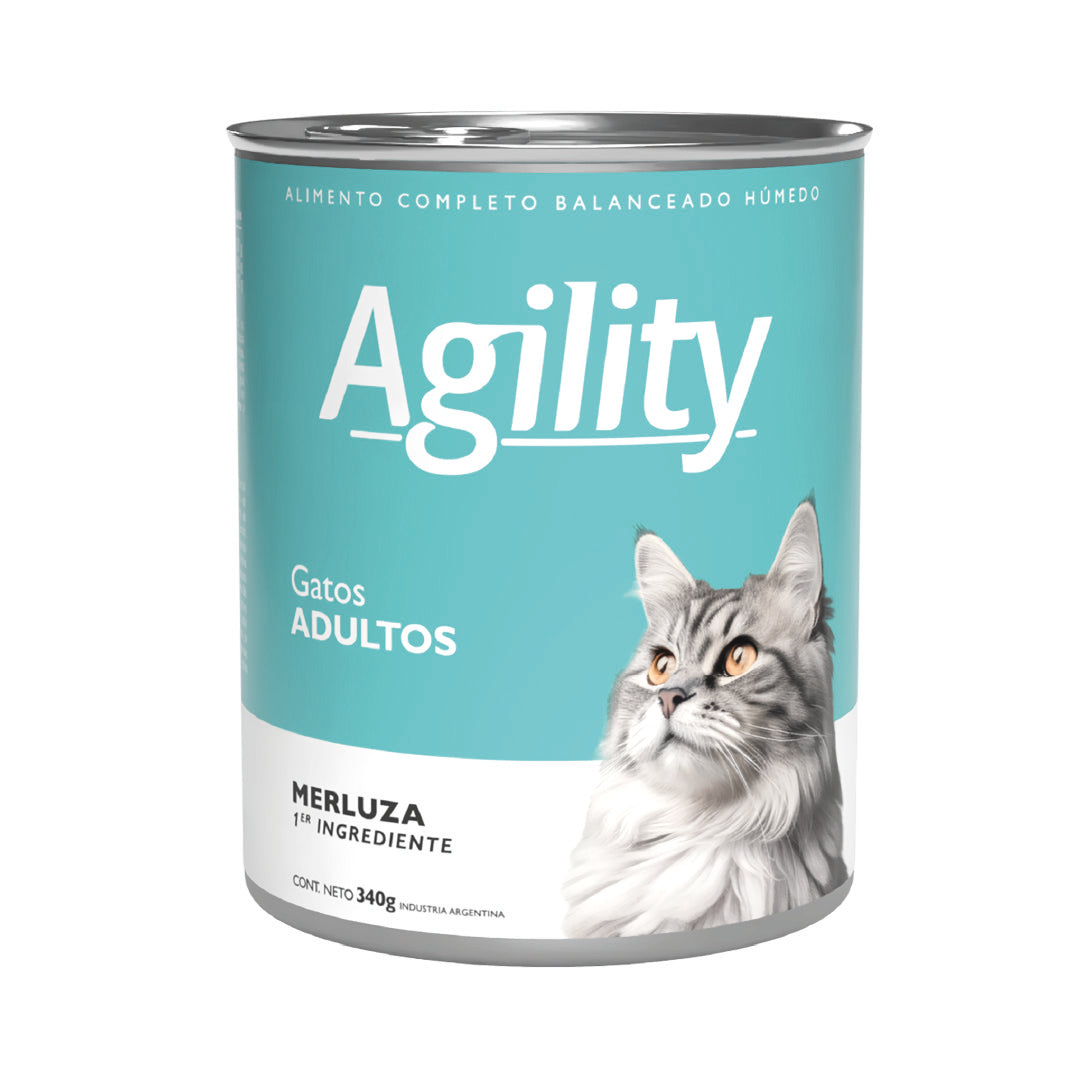 Lata Agility Gato Adulto Merluza