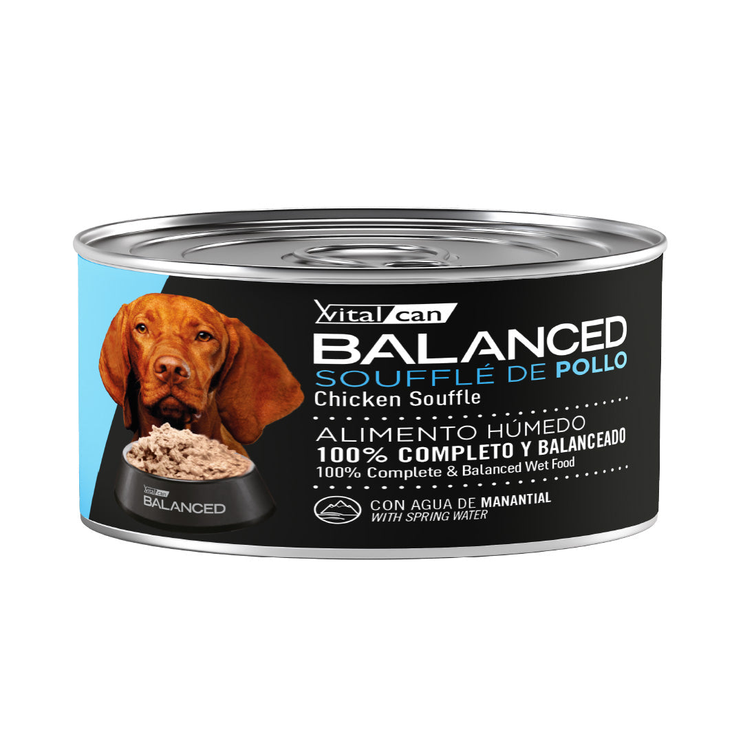 Lata Balanced Perro Adulto Souffle Pollo