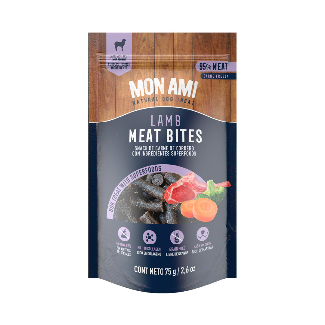Bocaditos Mon Ami Carne Cordero para Perros