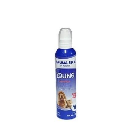 Espuma Seca en Aerosol para Perros y Gatos