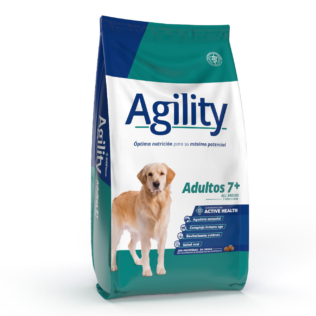 Alimento Agility Perro Adulto Senior 7+