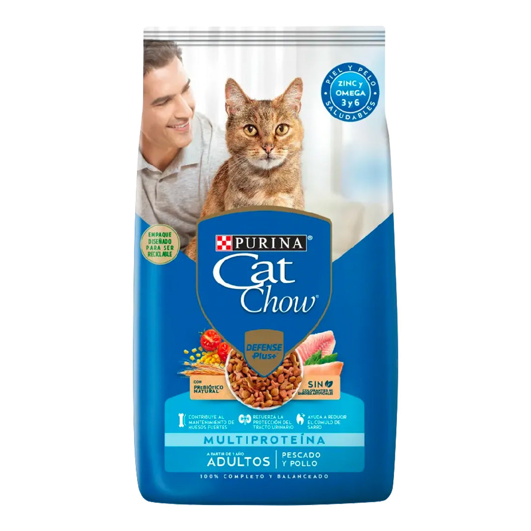 Alimento Cat Chow Gato Adulto Pescado y Pollo 15+3kg
