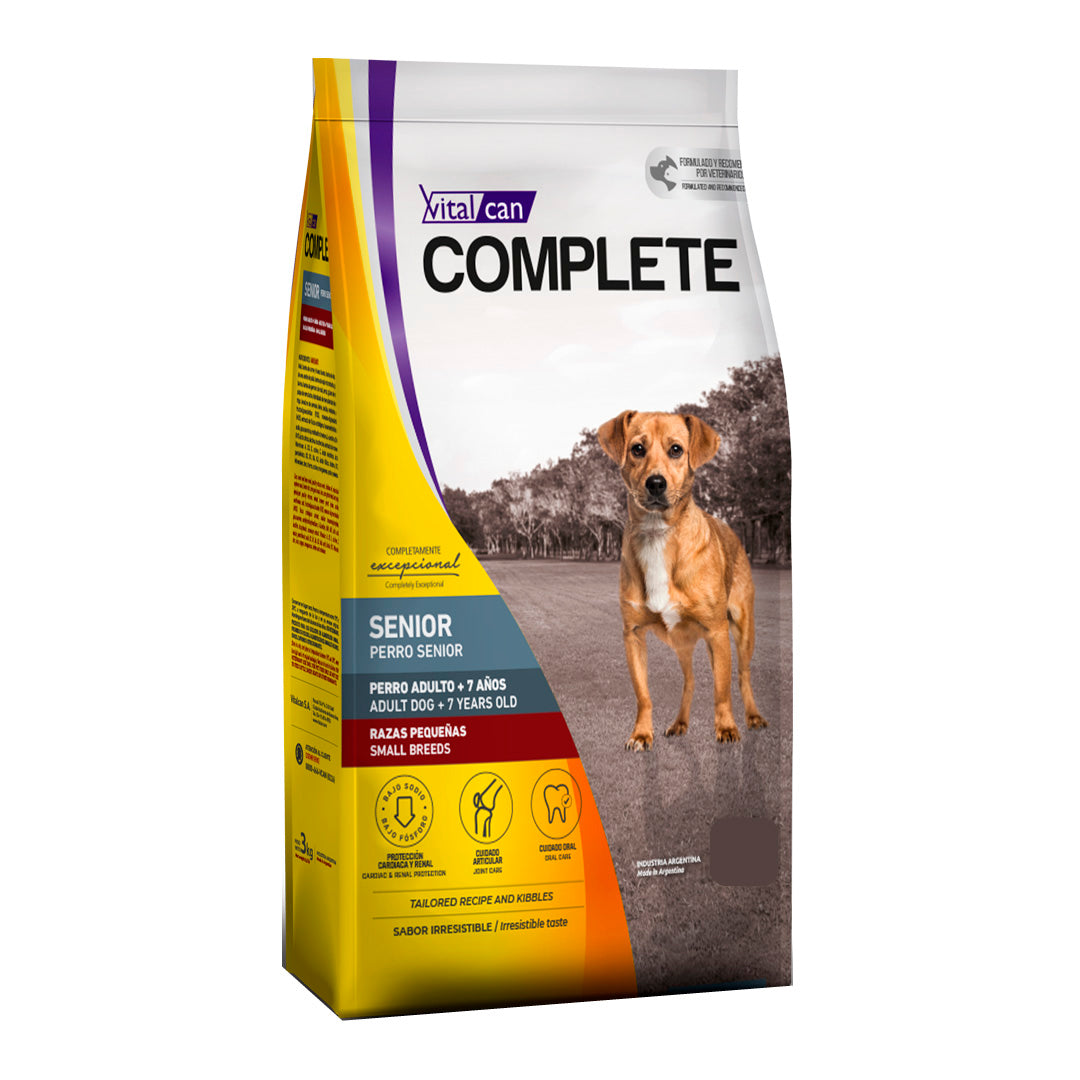 Alimento Complete Perro Senior Pequeño