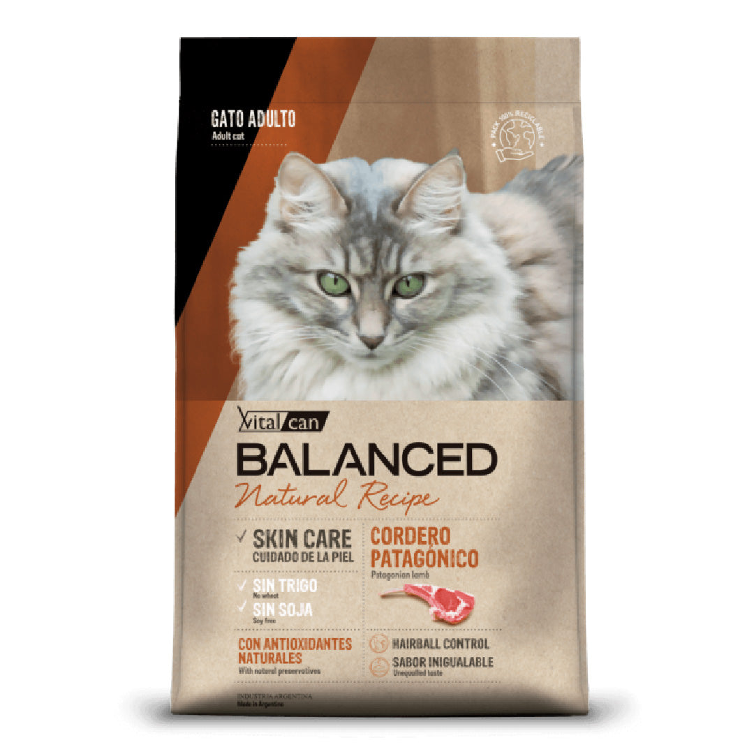 Alimento Balanced Gato Adulto Cordero Patagónico
