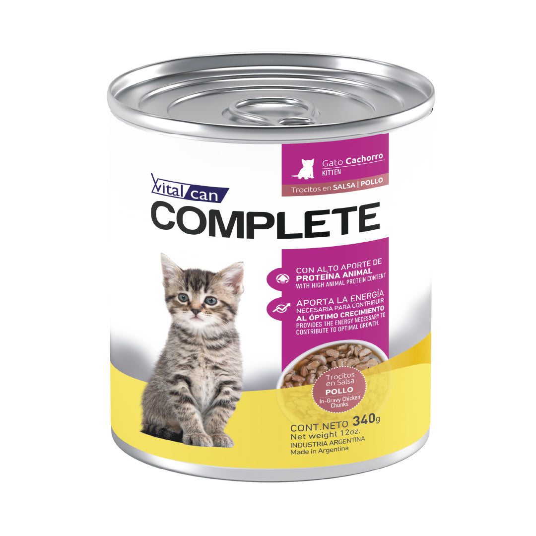 Lata Complete Gato Cachorro Pollo