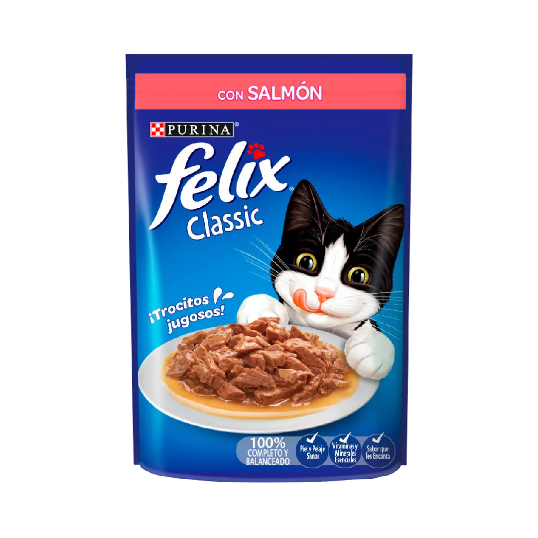 Pouch Felix Gato sabor Salmón 85gr