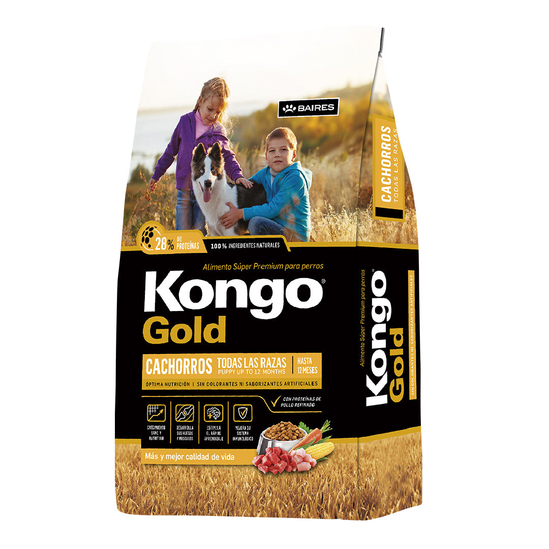 Alimento Kongo Gold Perro Cachorro