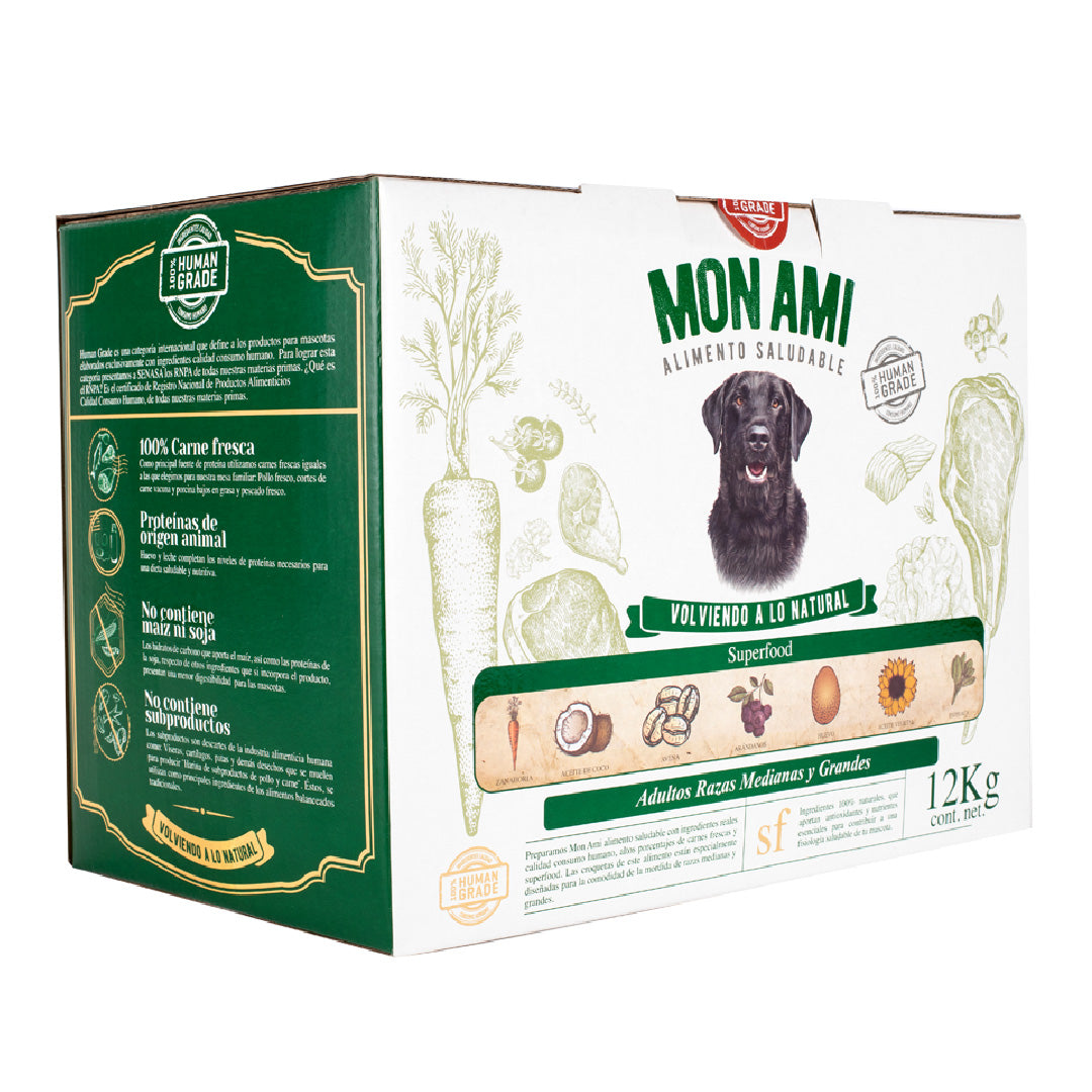 Alimento Mon Ami HG Perro Adulto Mediano y Grande