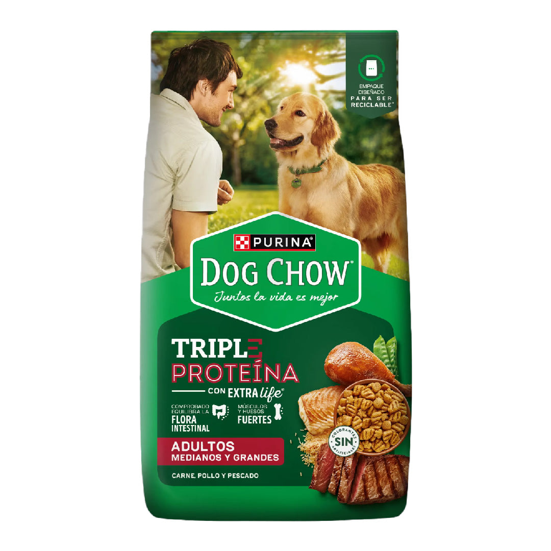 Alimento Dog Chow Perro Adulto raza Mediana y Grande