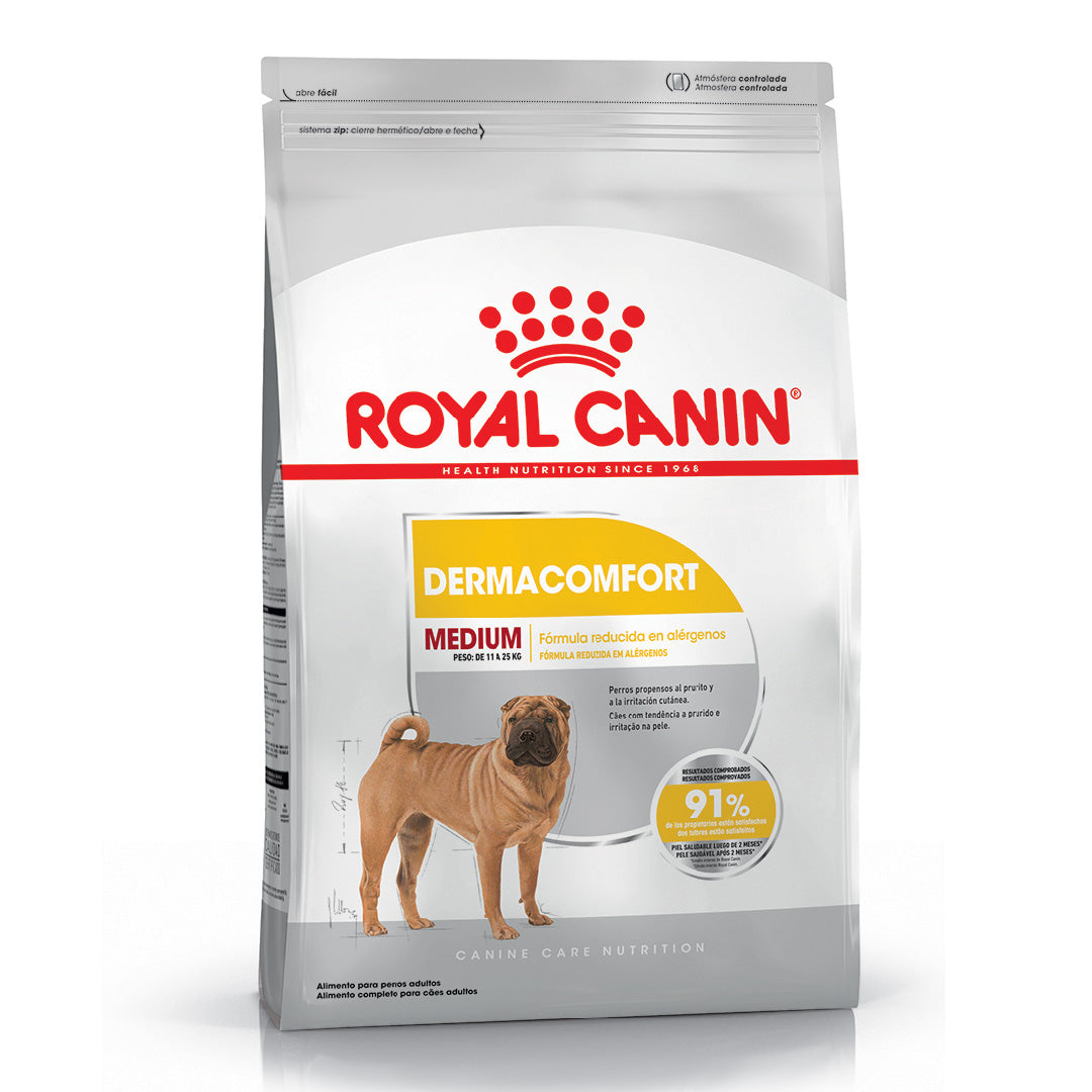 Alimento Royal Canin Perro Medium Dermacomfort