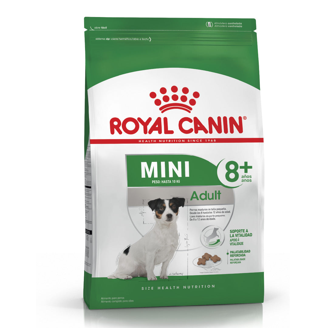 Alimento Royal Canin Perro Mini Adult edad 8+