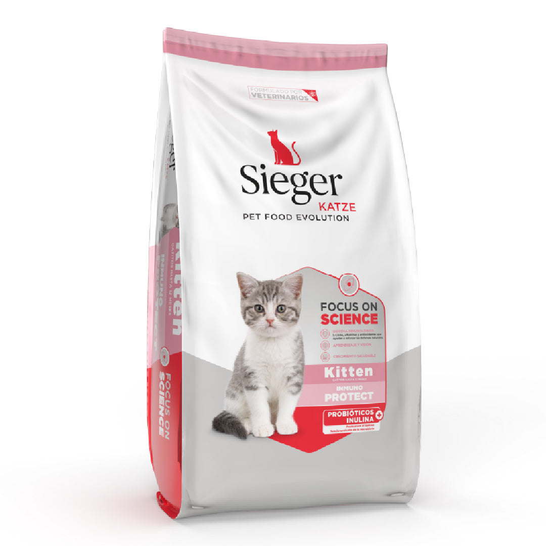 Alimento Sieger Katze Gato Cachorro Kitten