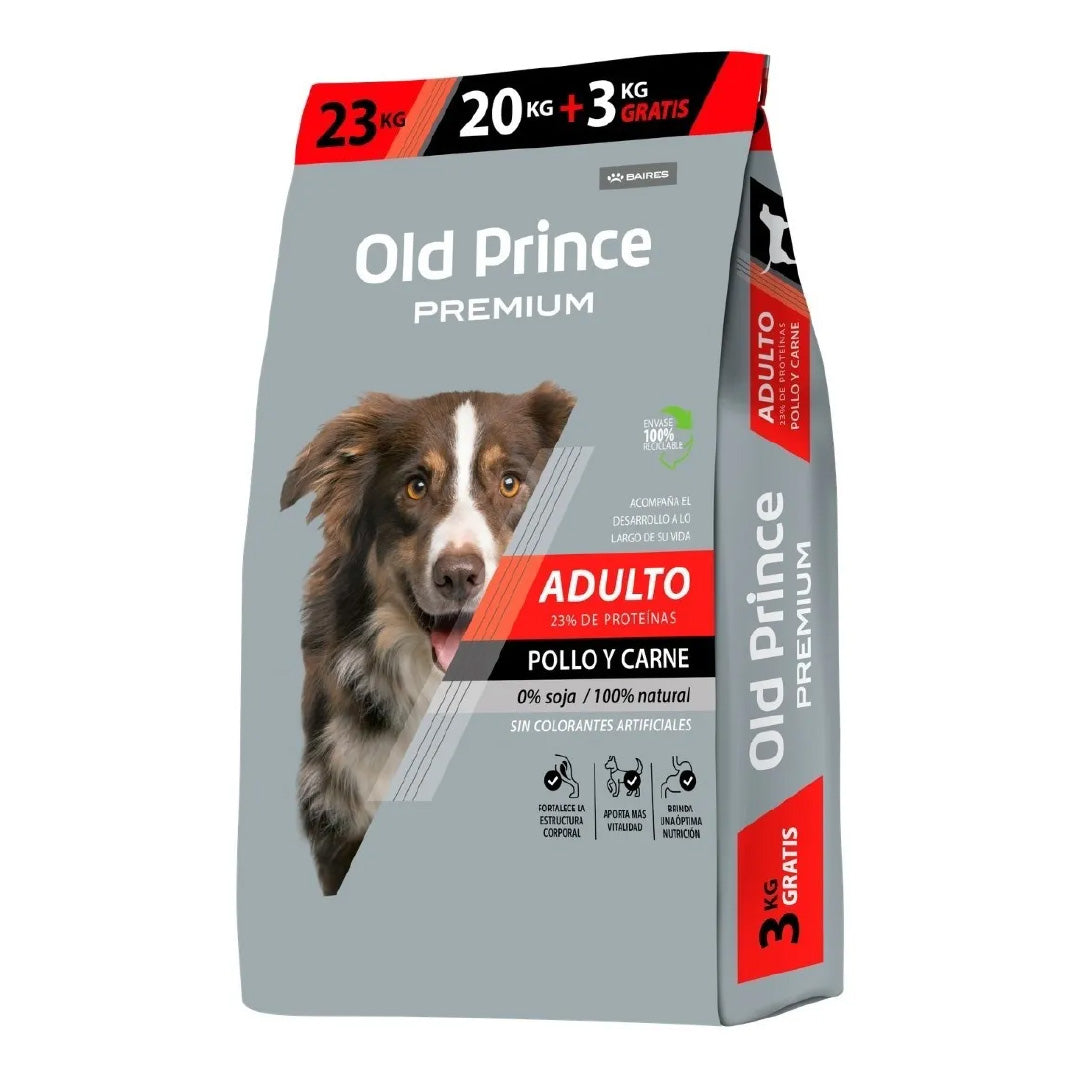 Alimento Old Prince Premium Perro Adulto 20+3kg